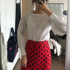 Massimo Dutti Cotton Blouse